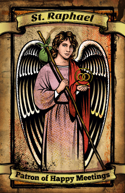 Saint Raphael Prayer Card